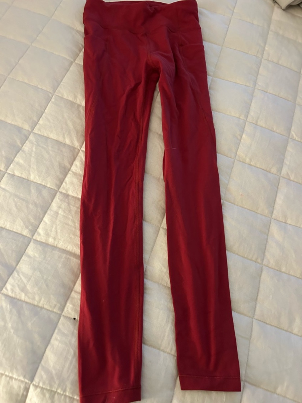 Athleta Red Kids Leggings